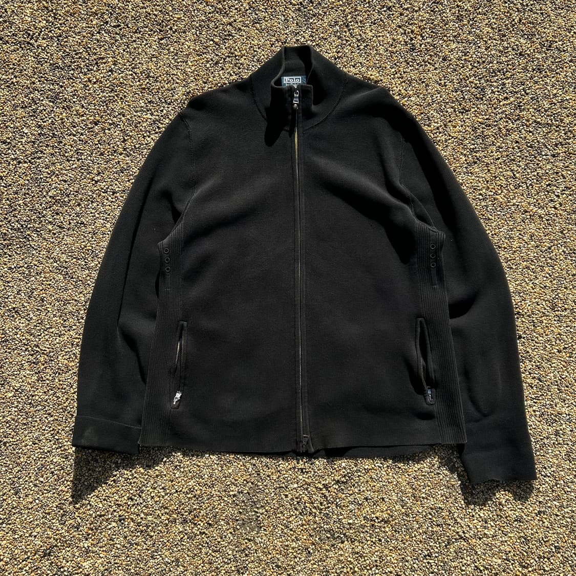 폴로 랄프로렌(POLO RalphLauren) 블랙 집업 니트 상품이미지1