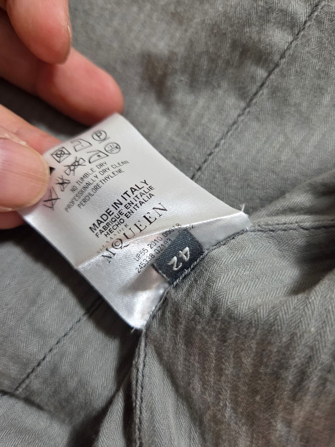 알렉산더 맥퀸 라이더 자켓 상품이미지4