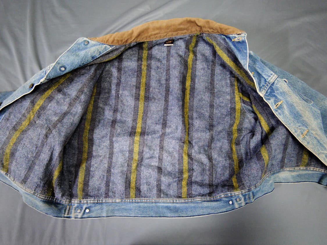 빈티지 리 라이더 트러커 블랑킷 데님재킷 상품이미지4