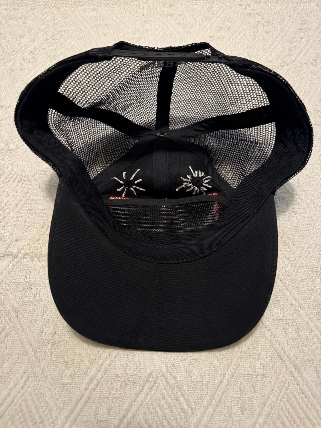 슈프림 리퍼 메쉬 백 6-패널 블랙 - 25SS 상품이미지6