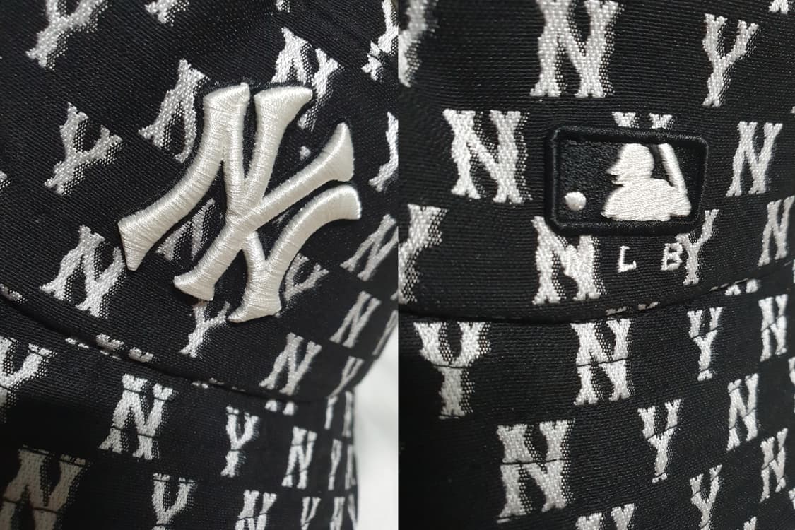 블랙 크림베이지 레터링 벙거지 모자 버킷햇 상품이미지6