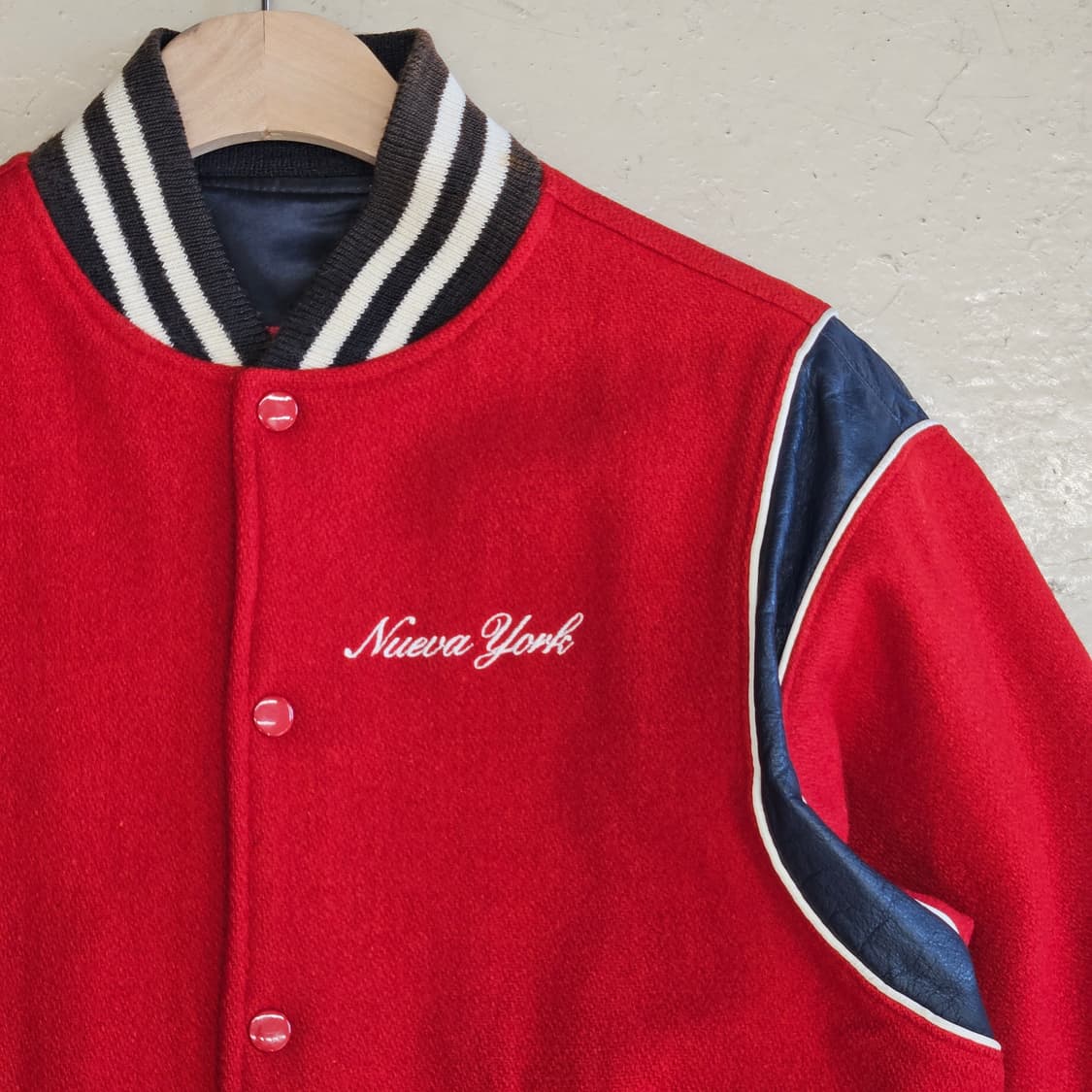 00's supreme 빈티지 슈프림 뉴욕 울 바시티 자켓 M~L 상품이미지2