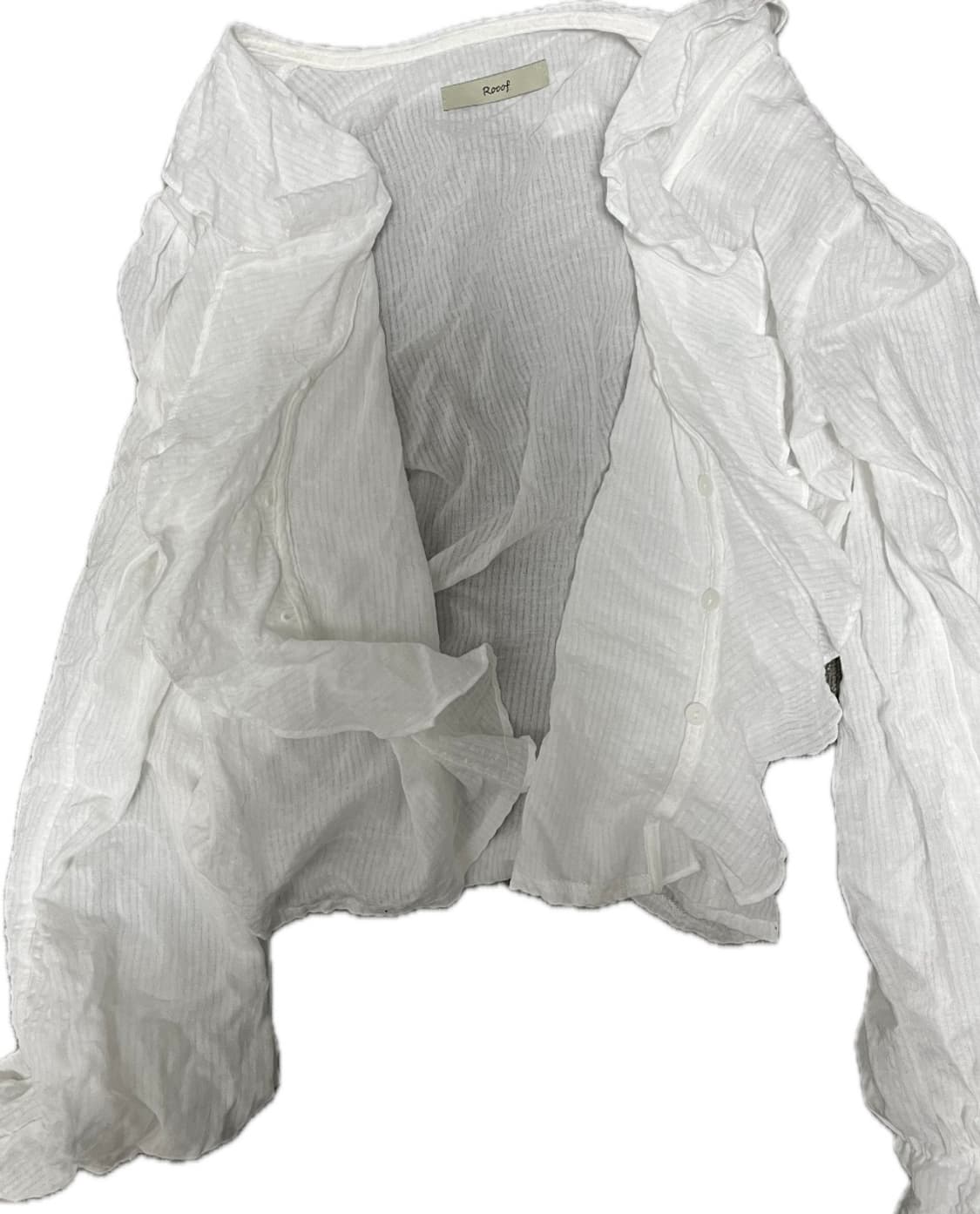 프릴 블라우스 상품이미지1