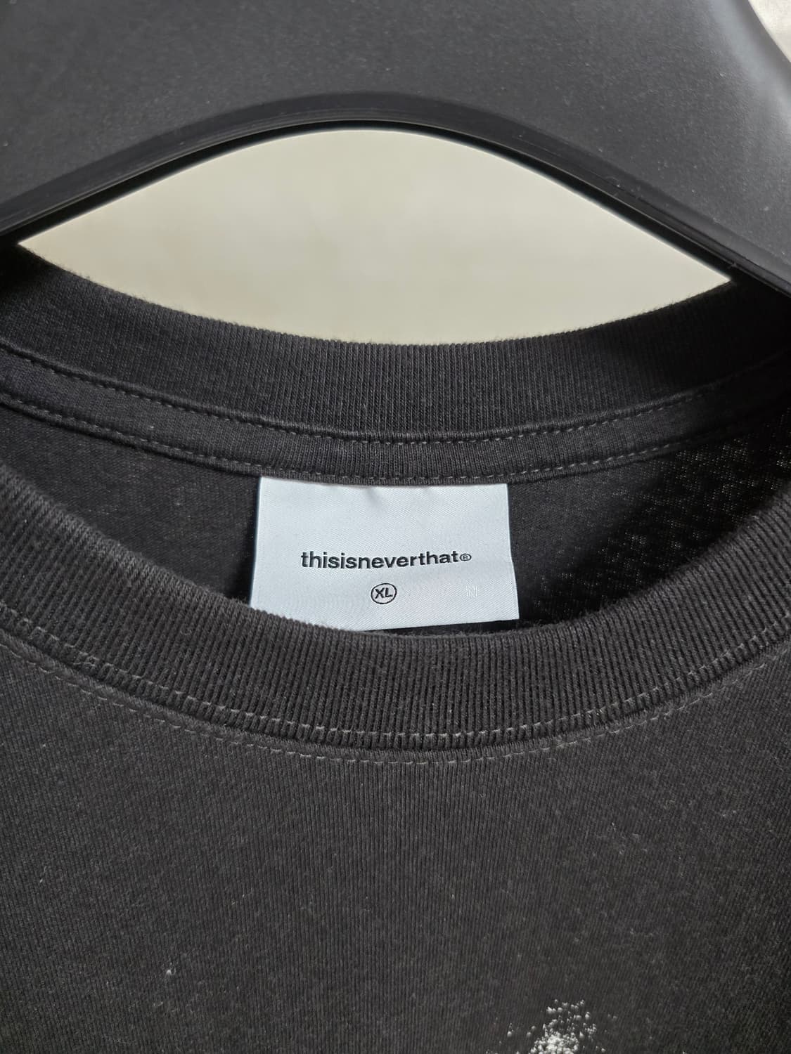 디스이즈네버댓 프린팅 로고 반팔 XL 상품이미지3