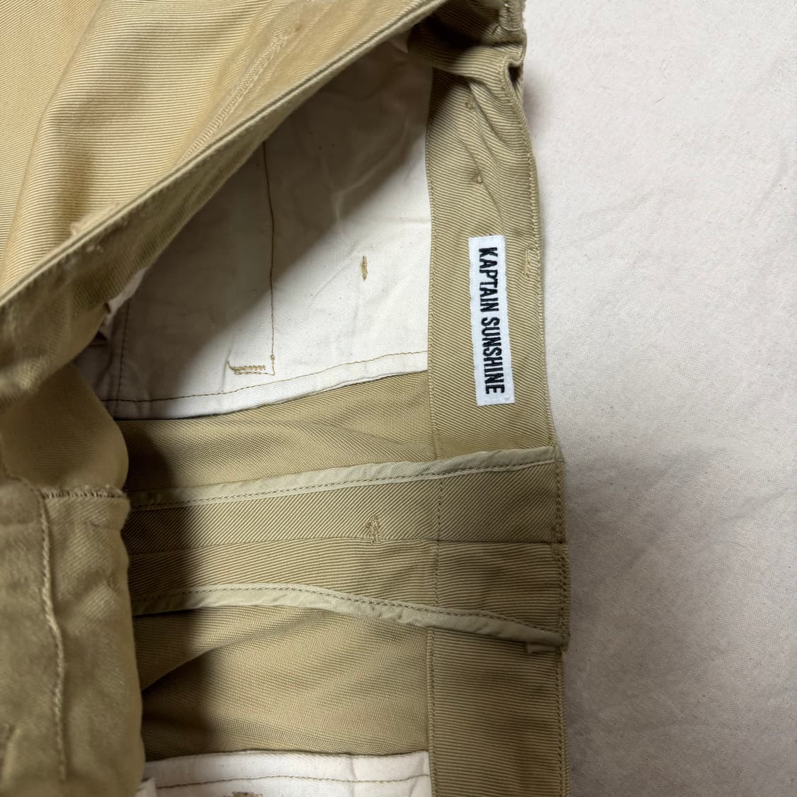 캡틴선샤인 와이드 치노 팬츠 상품이미지2