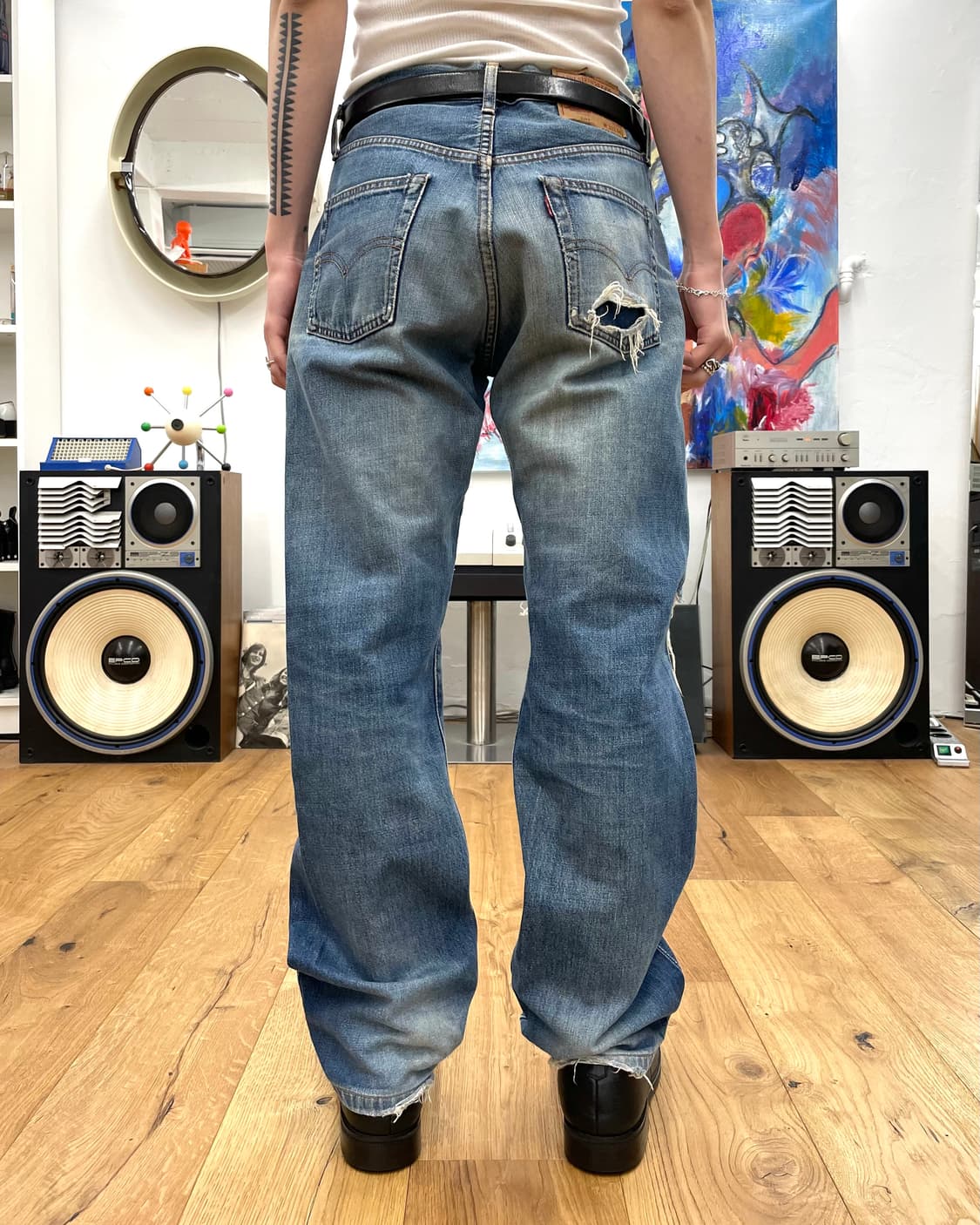 [31] LVC 리바이스 502 데님 팬츠 상품이미지3