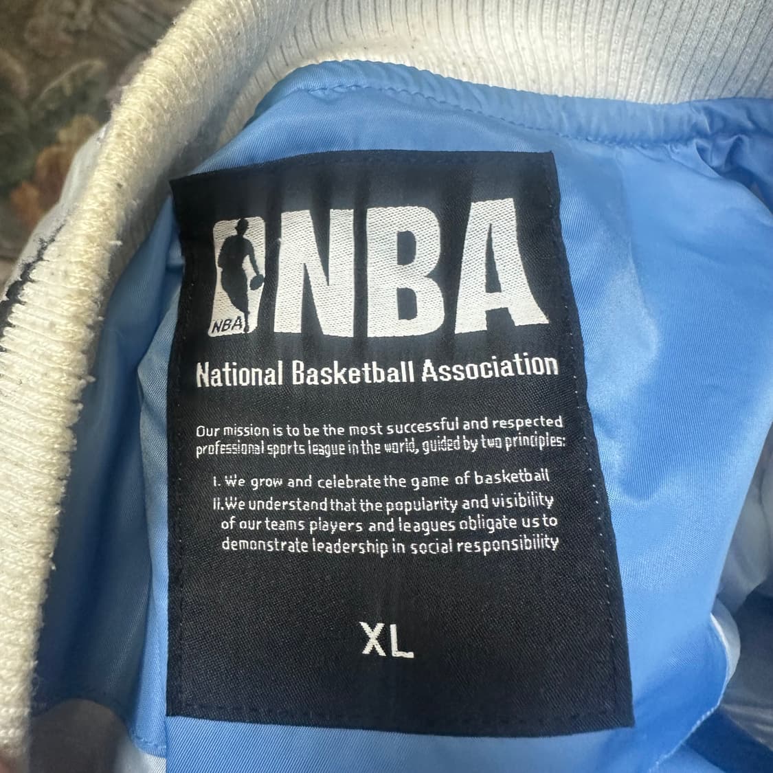 NBA TIMBERWOVES 스카이블루스카잔 XL 상품이미지4