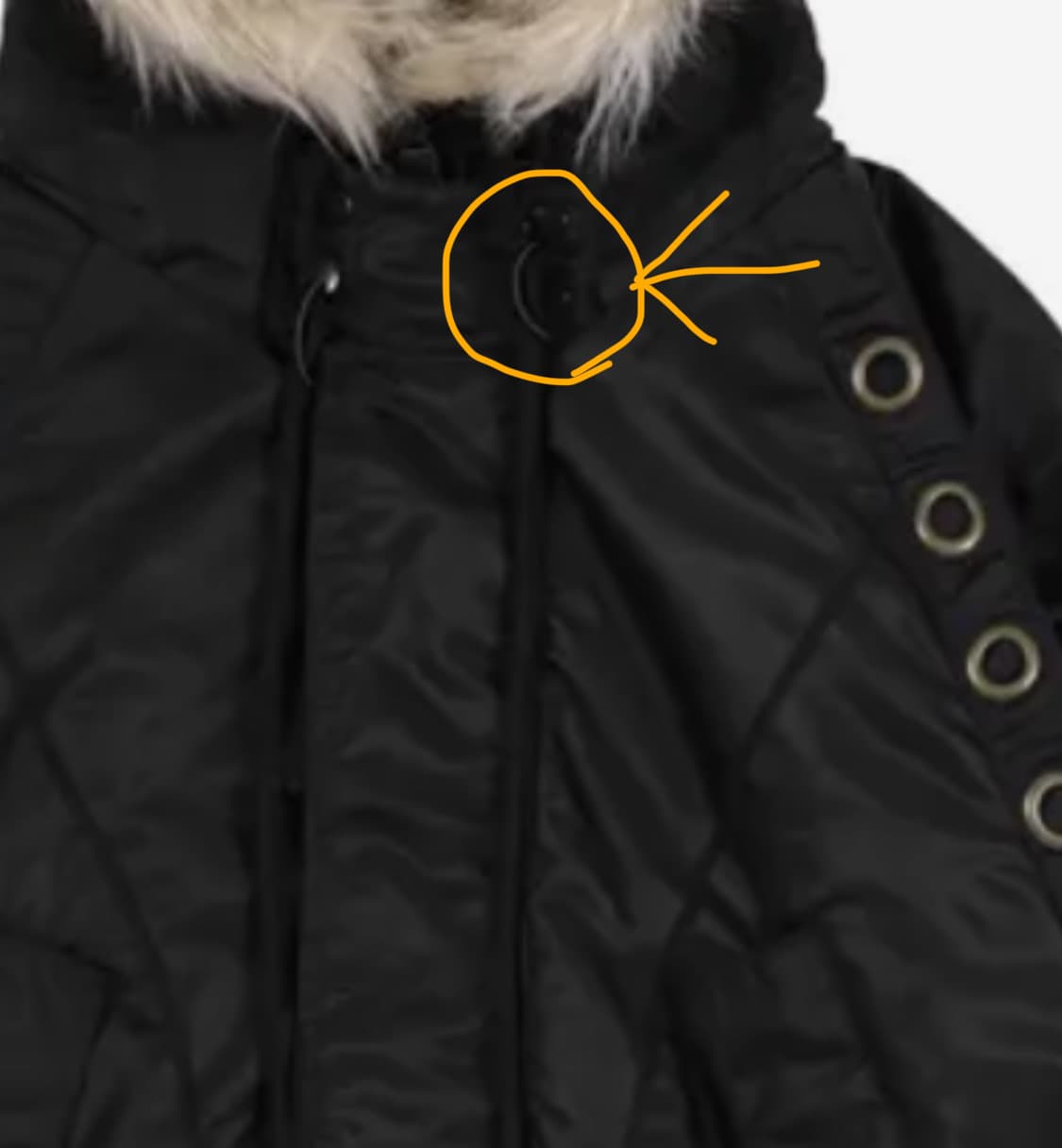 팬시클럽 퍼 자켓 상품이미지6