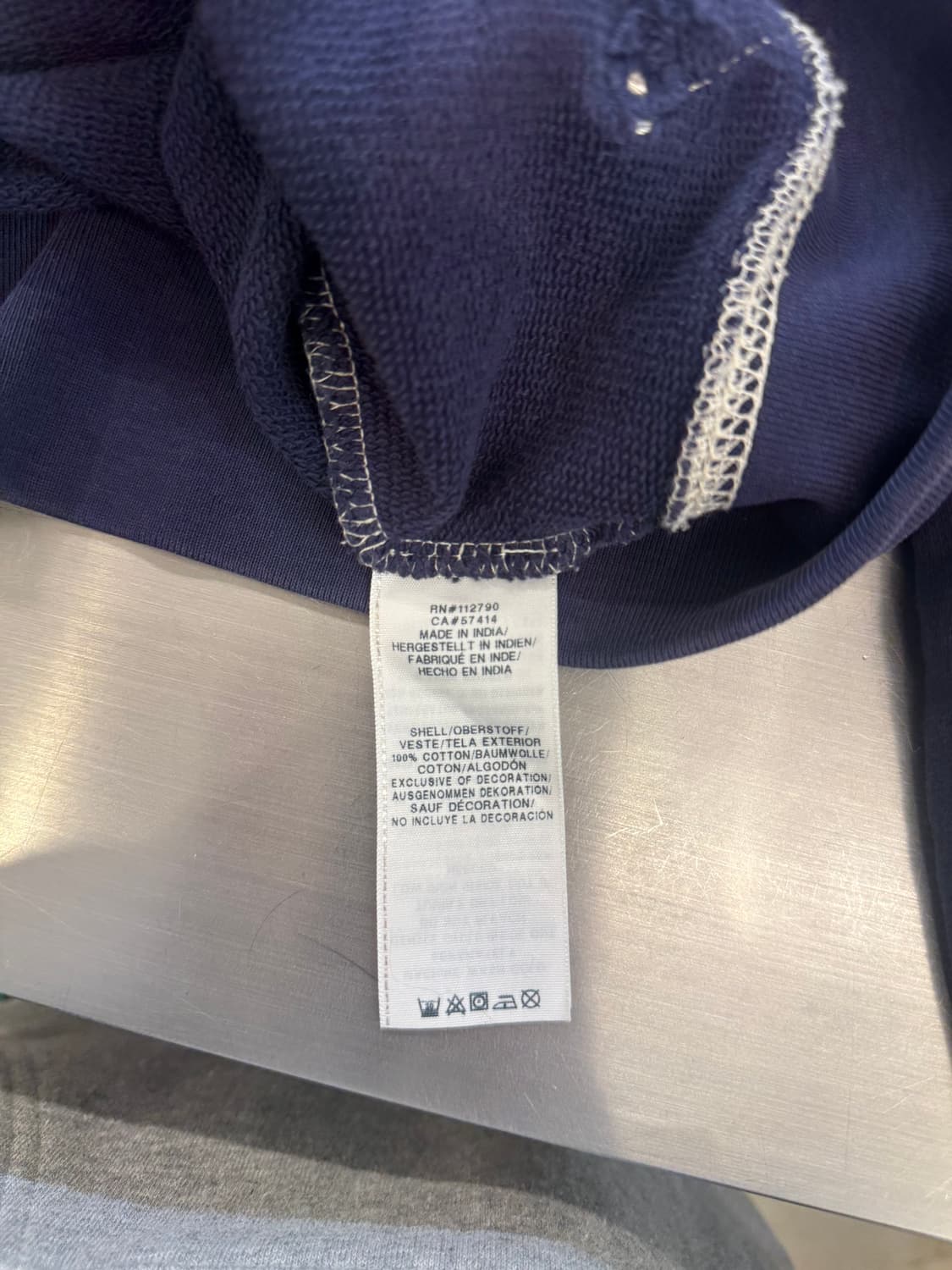 트루 릴리전 로고 집업 후디 상품이미지5