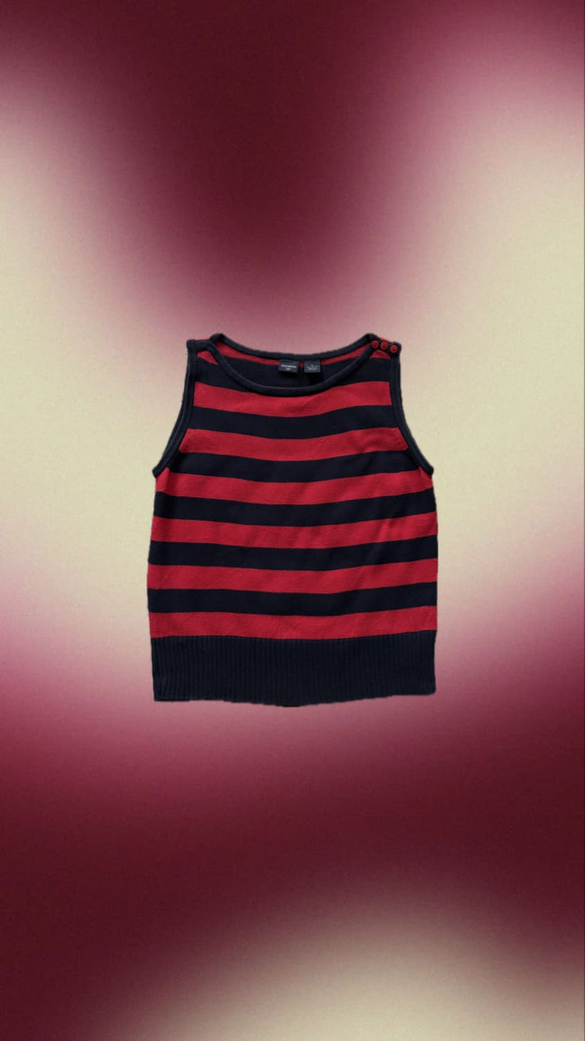 DOCKERS 레드블랙 스트라이프 니트 상품이미지1