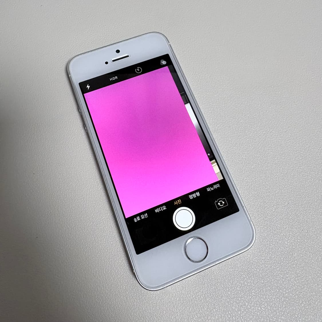 아이폰 5s 실버 16gb 카메라 일부 하자 상품이미지10