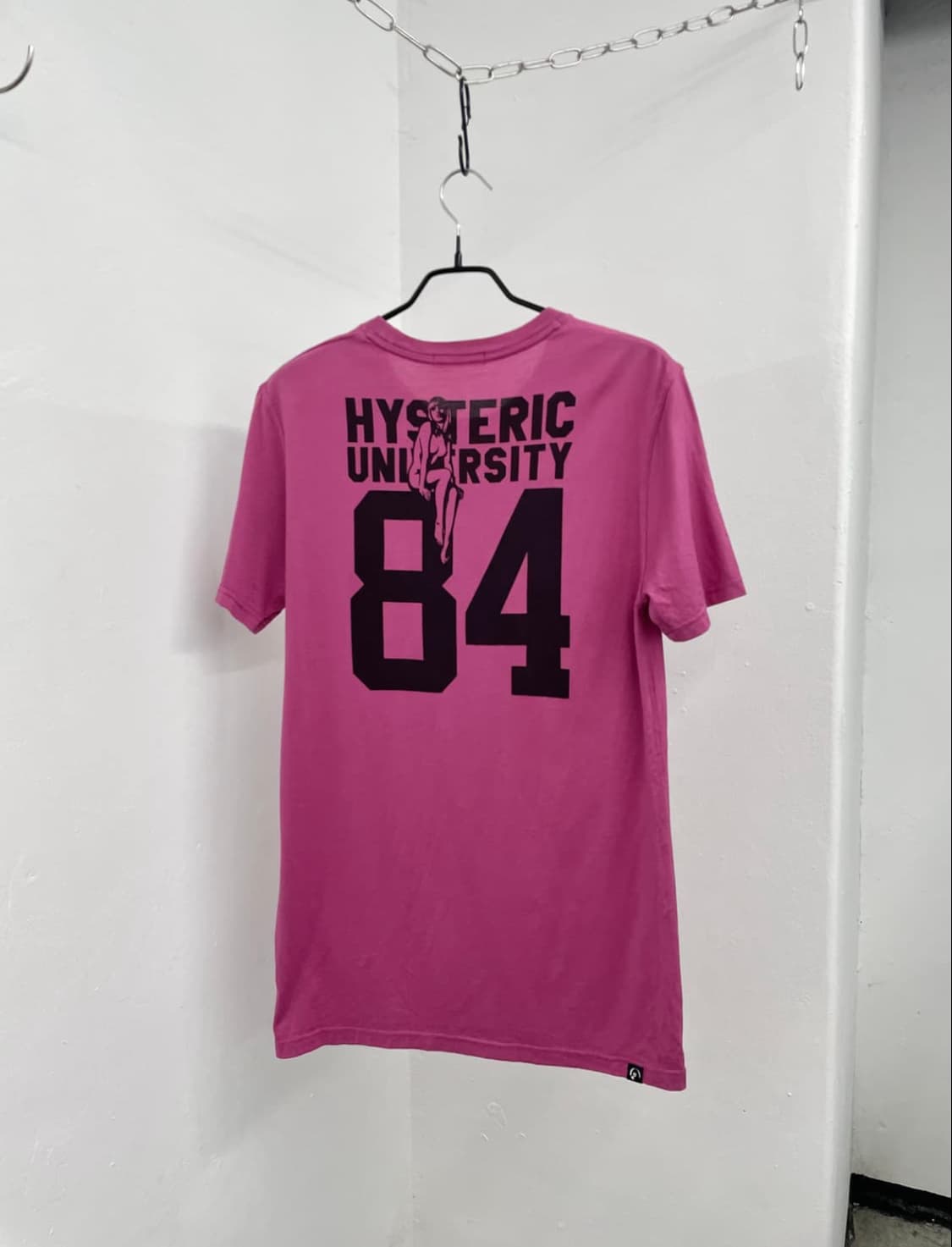 히스테릭글레머 핑크 반팔 상품이미지1