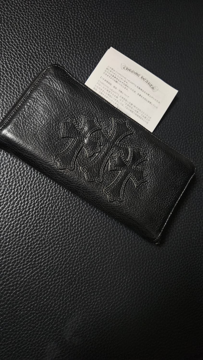 크롬하츠 트리플크로스 장지갑 상품이미지3