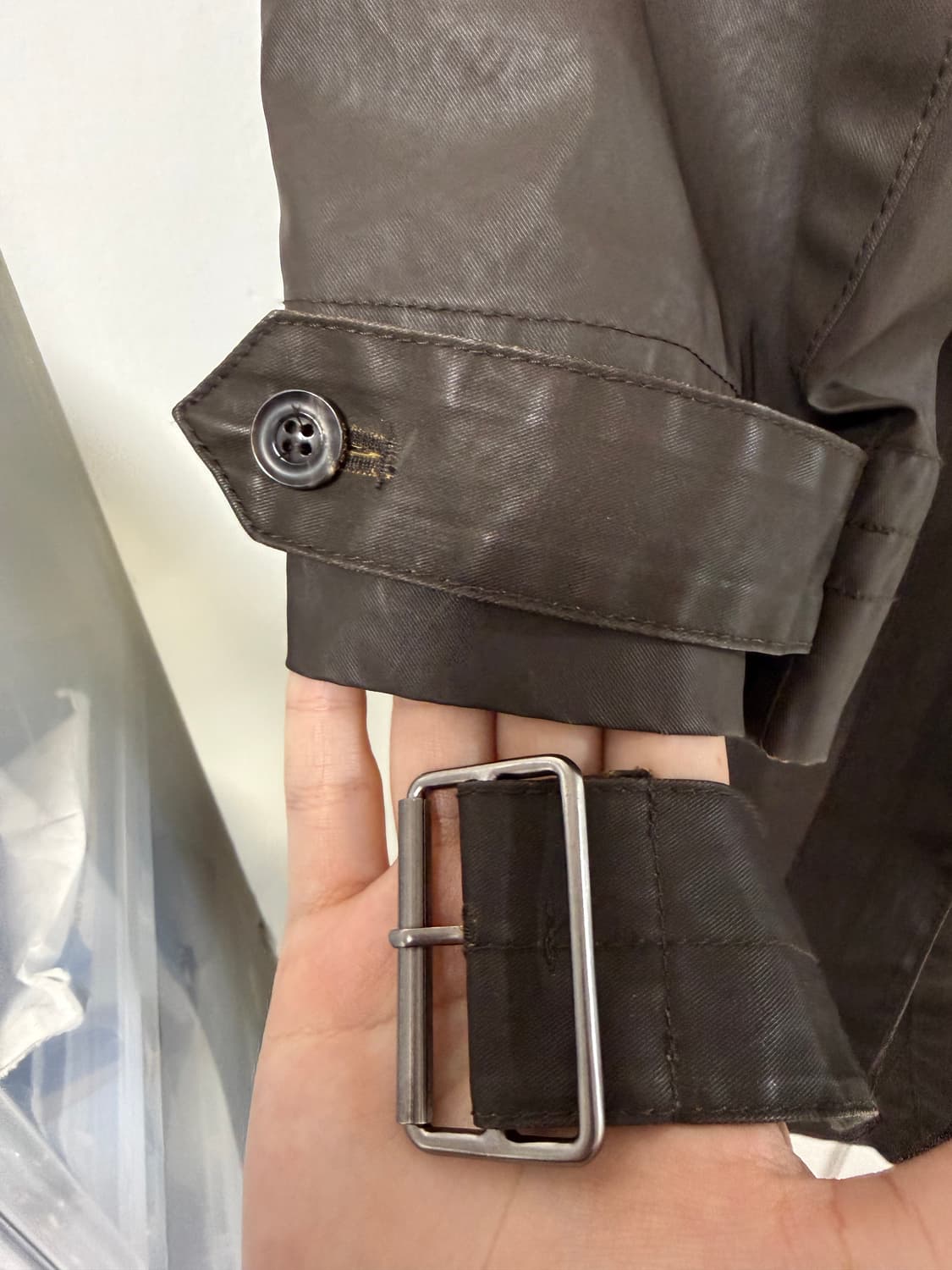 유스 youth 코트 더블 브레스티드 코트 브라운 M 상품이미지6