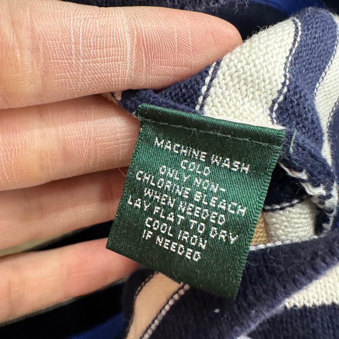 90 폴로 로렌 랄프로렌 여자 반집업 니트 상품이미지4