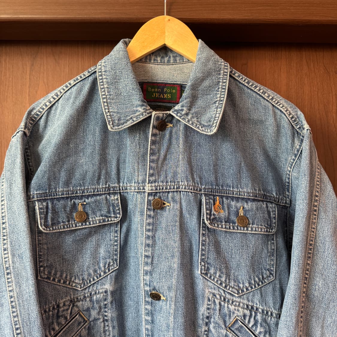 90s 올드 빈폴 청자켓 L(100) 상품이미지2