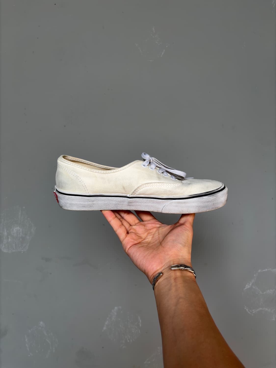 반스 어센틱 스트레스드 더티 화이트 275 상품이미지8