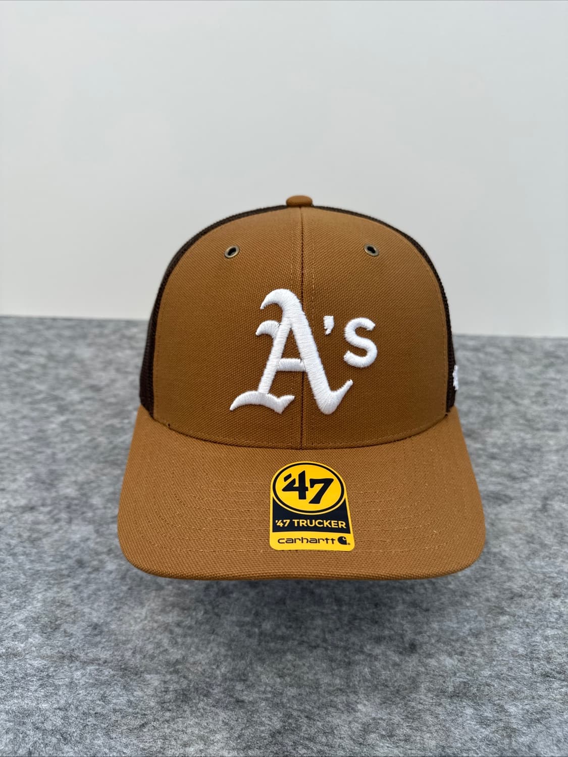 칼하트 x47 오클랜드 애슬레틱스 MLB 트러커 매쉬캡 상품이미지2