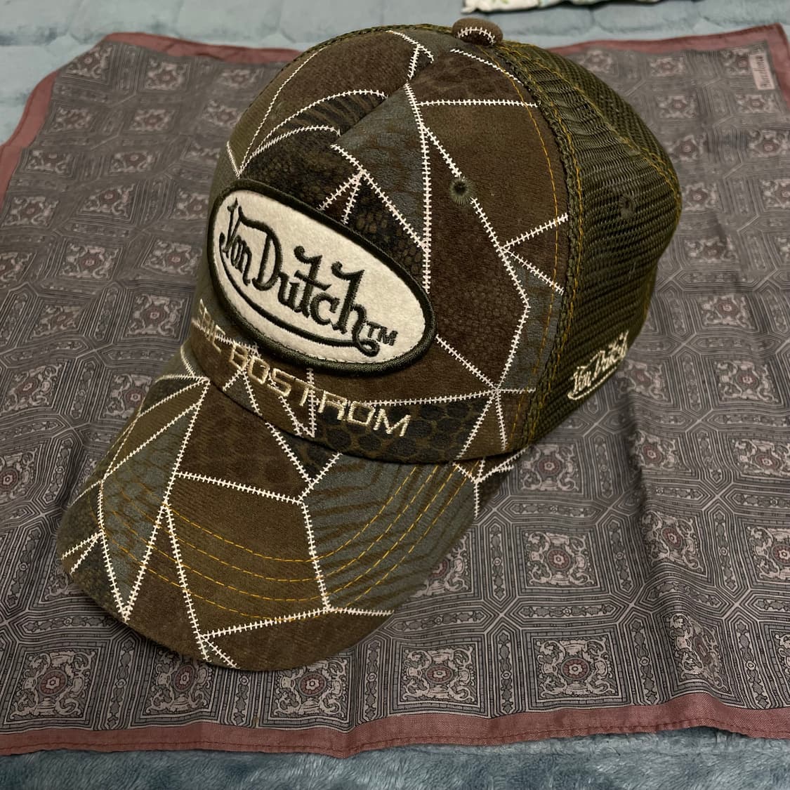 Von Dutch 본더치 카모 트러커캡 y2k 상품이미지1