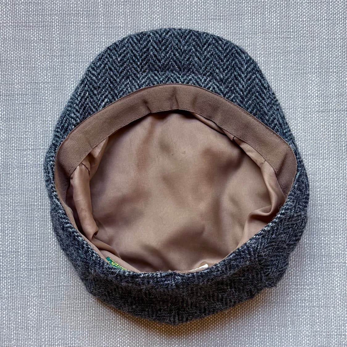 영국 Glencroft & Harris Tweed 헤링본 플랫 캡 상품이미지4