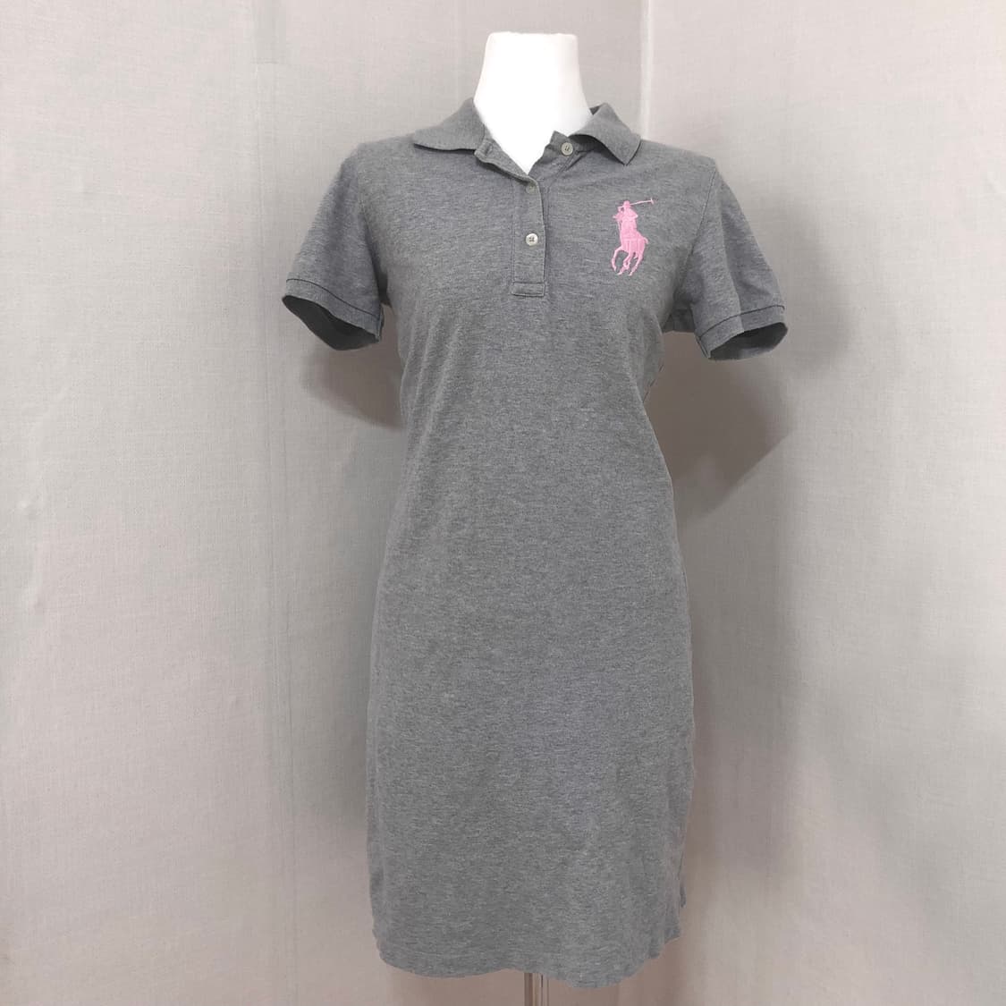 폴로 빅포니 핑크 원피스 L 상품이미지2