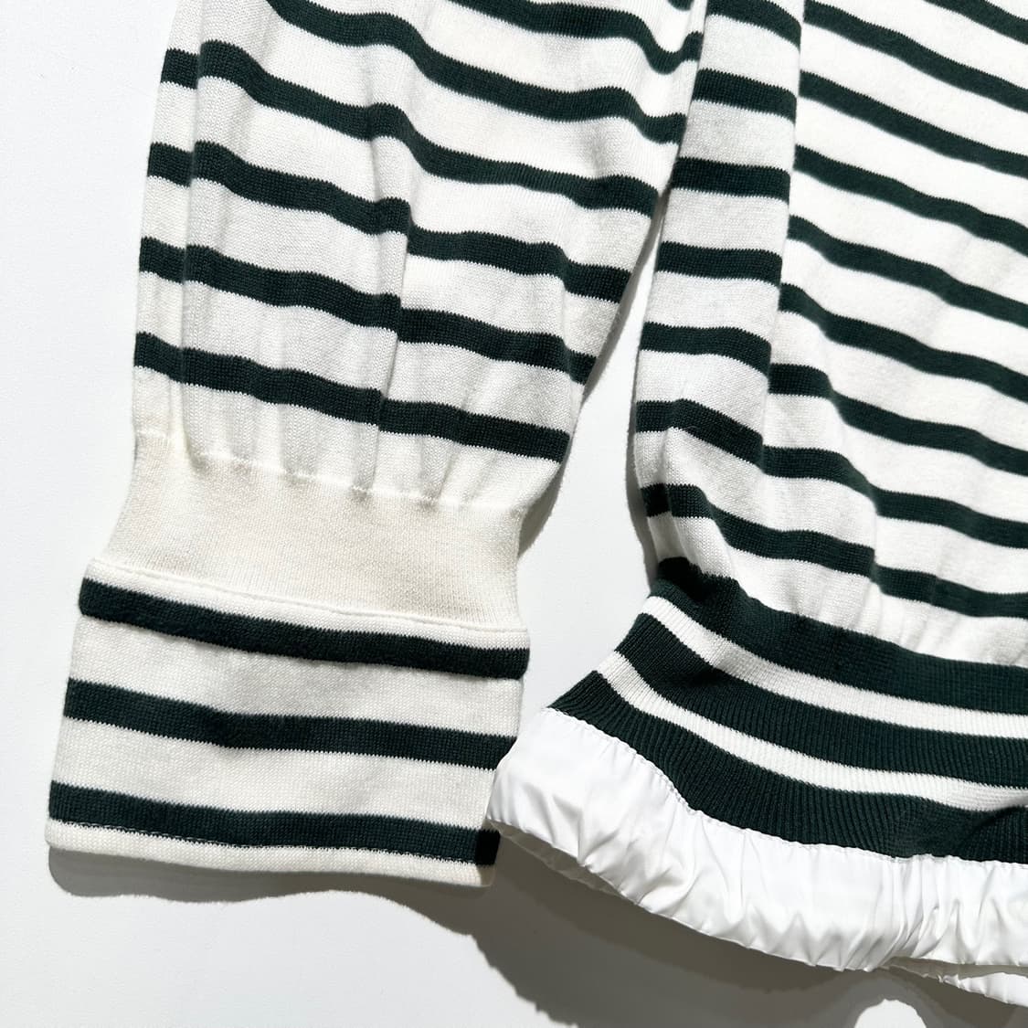 사카이 스트라이프 카라 가디건 상품이미지6