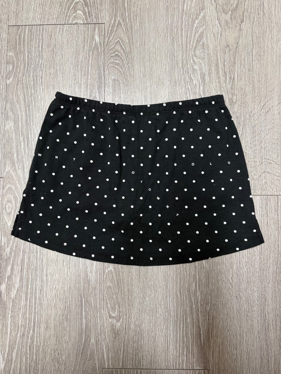 [GLOWNY] WILD MINI SKIRT (ONYX FLECK) 상품이미지2