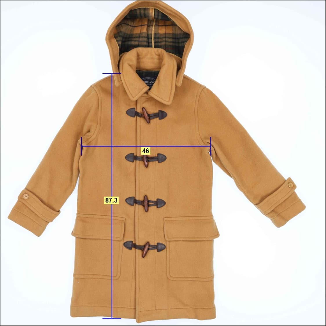 [XS] 지오다노 여성 떡볶이코트 자켓 1215H1 상품이미지5