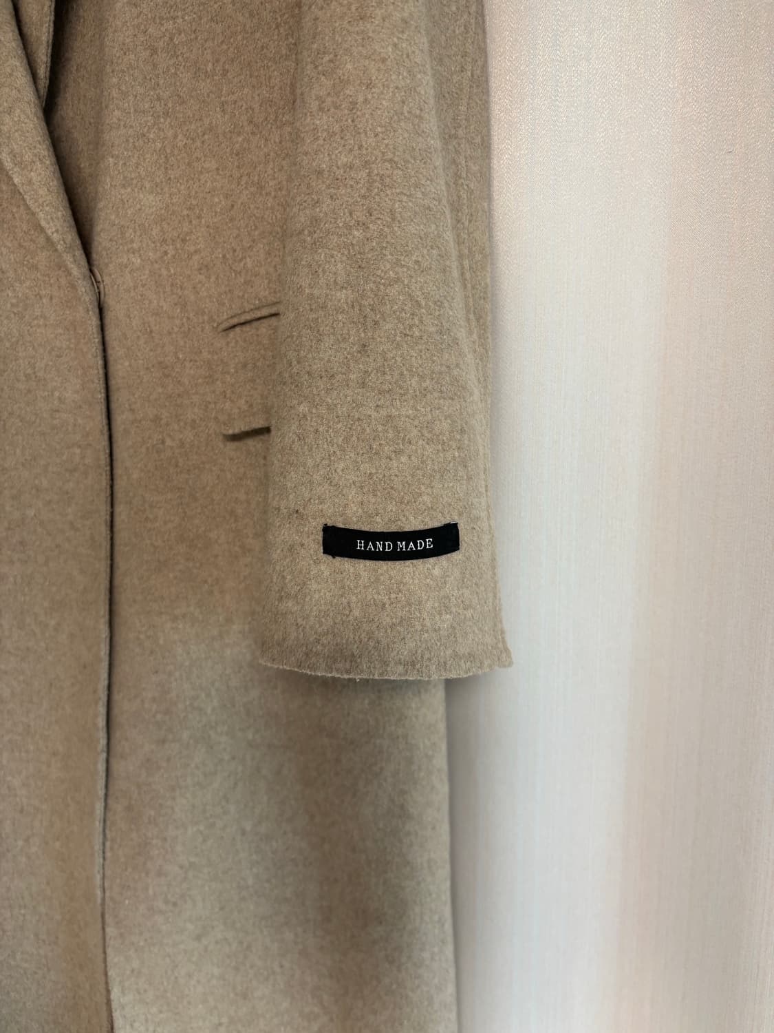 롱코트 베이지 soup 숩 코트 여성 롱코트 베이지 상품이미지3