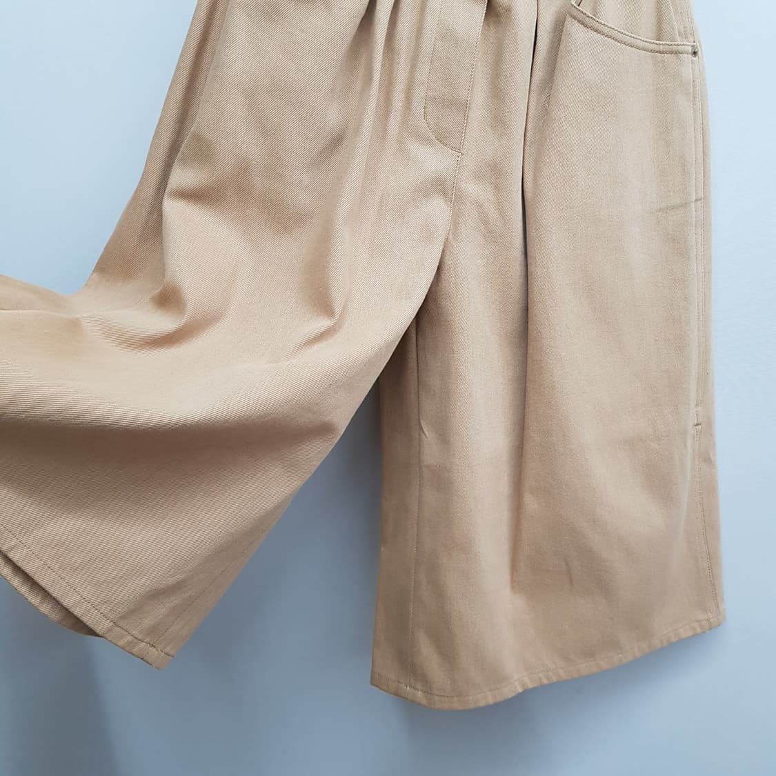 한섬 시스템 2022 코튼 와이드 큐롯 팬츠 64-94사이즈 상품이미지3