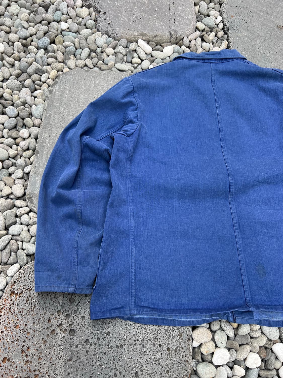 OLD VINTAGE "DENIM" FRENCH 빈티지프렌치데님워크자켓 상품이미지9