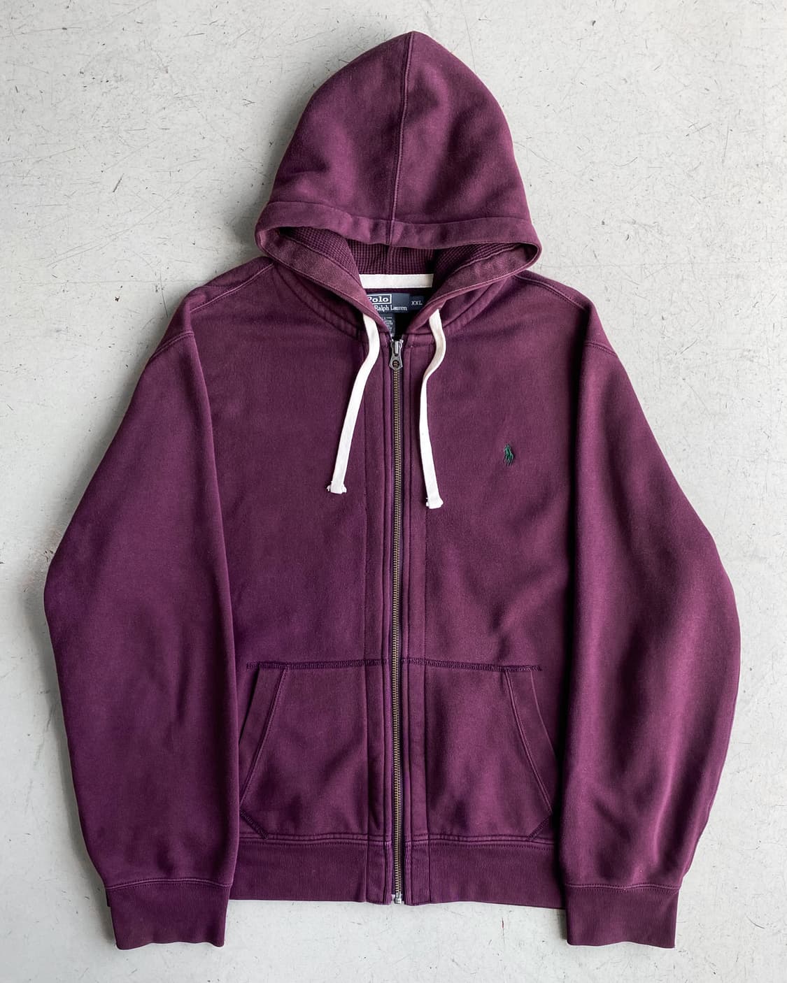 폴로 랄프로렌 써멀 오버사이즈 후드집업  상품이미지4