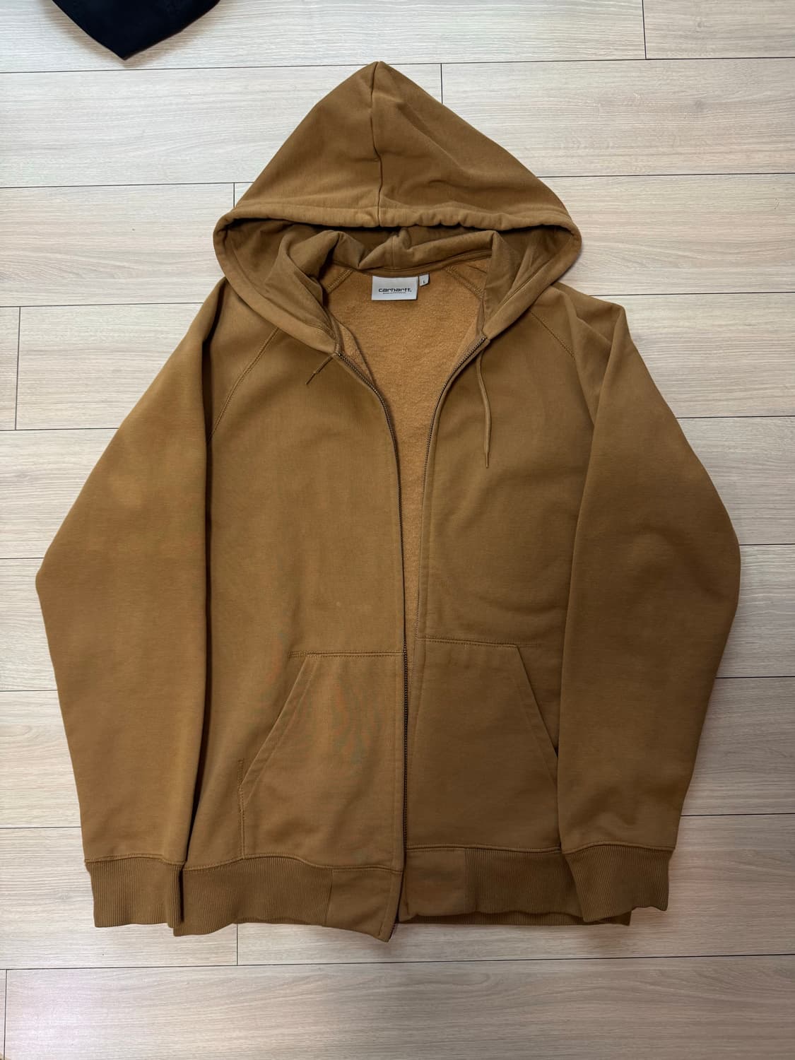 칼하트 후디드 체이스 자켓 후드집업 베이지 브라운 L 상품이미지1