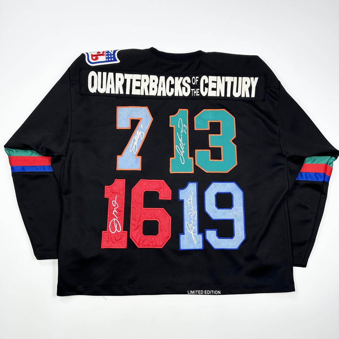 (기장수선) 미첼앤네스 NFL 크롭 긴팔 럭비져지 2XL 상품이미지3