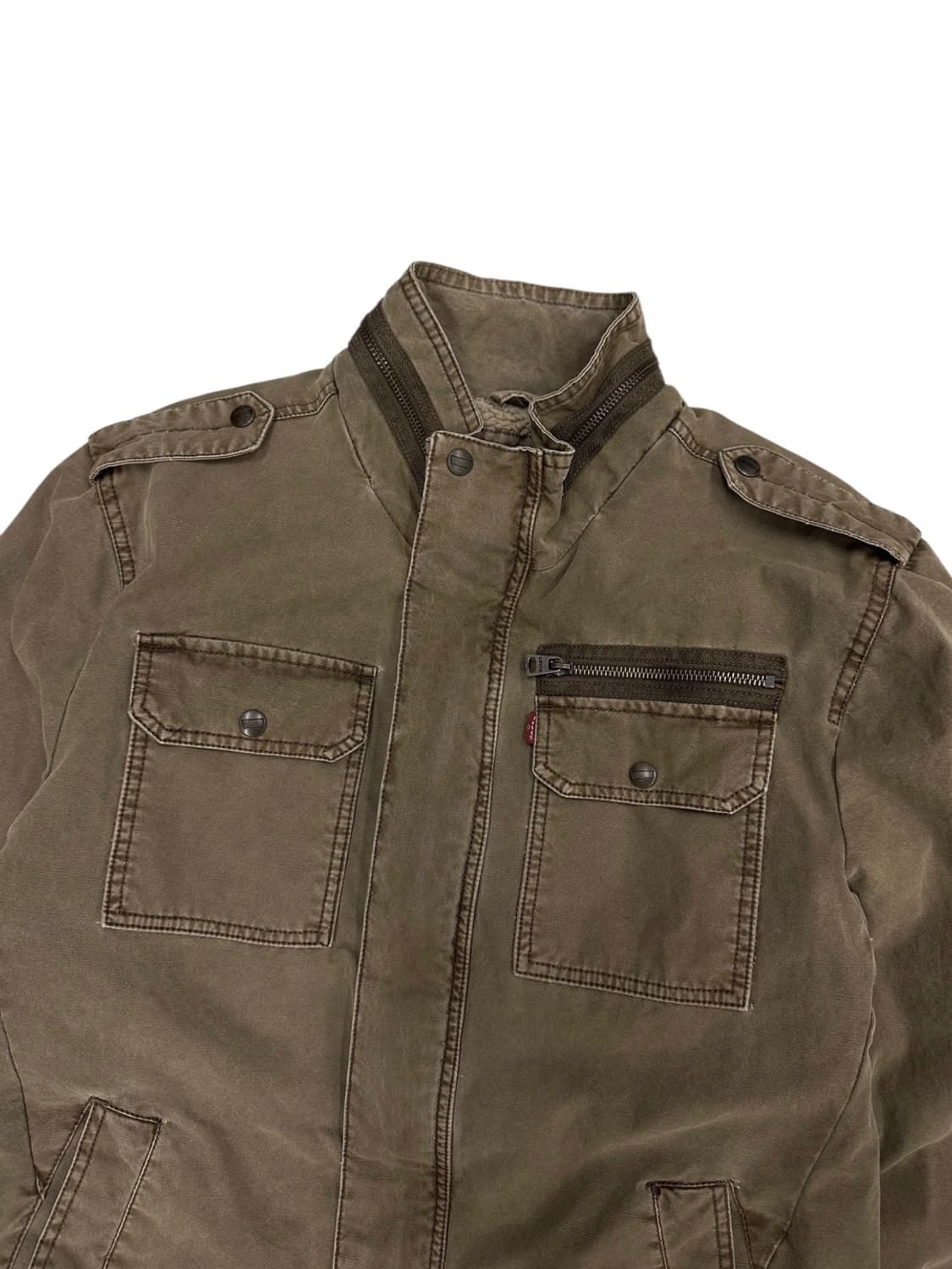 00s 리바이스 기모 밀리터리자켓 베이지 (L~XL) 상품이미지2