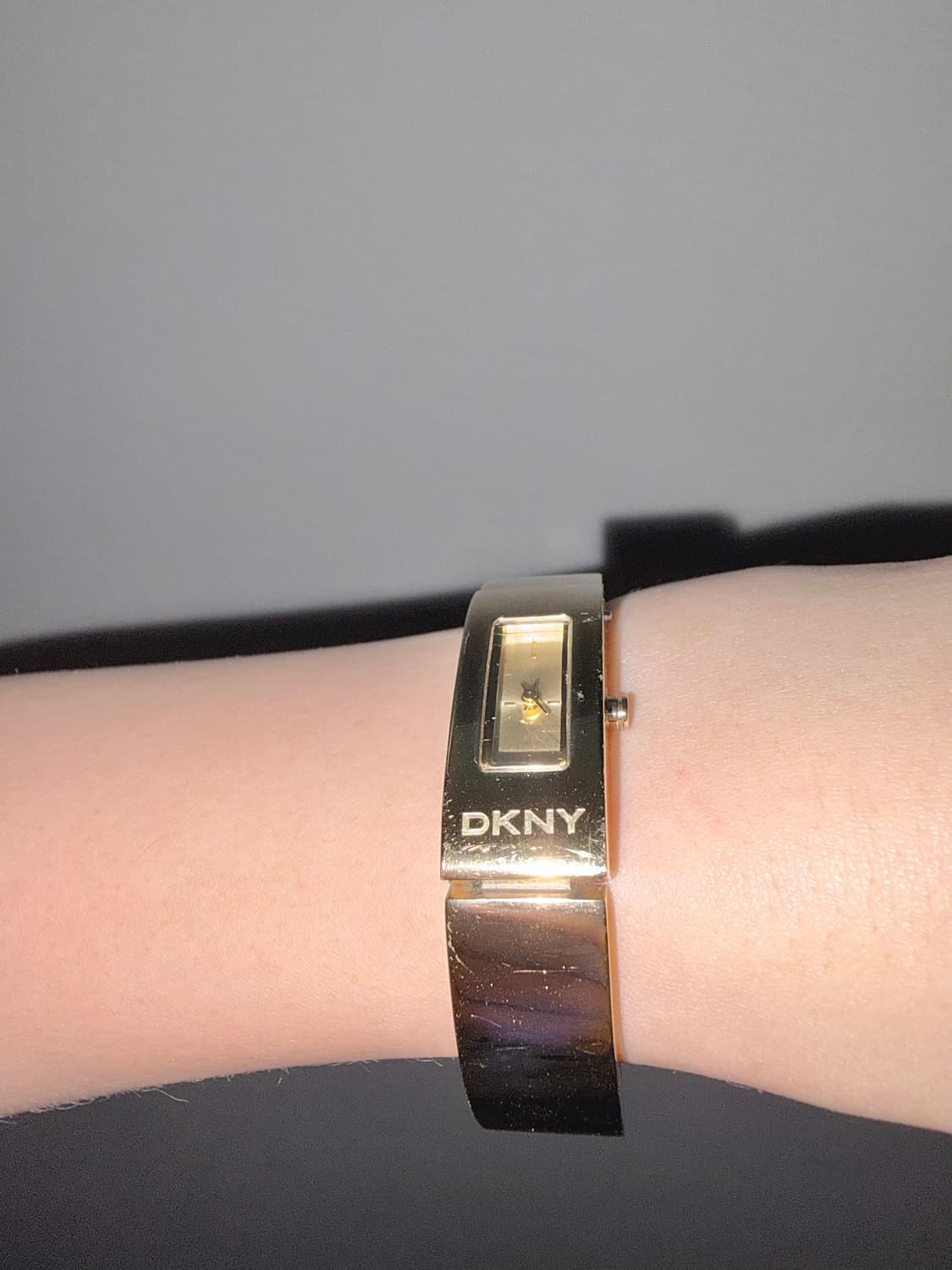 DKNY 빈티지 뱅글 골드 팔찌 시계 상품이미지7