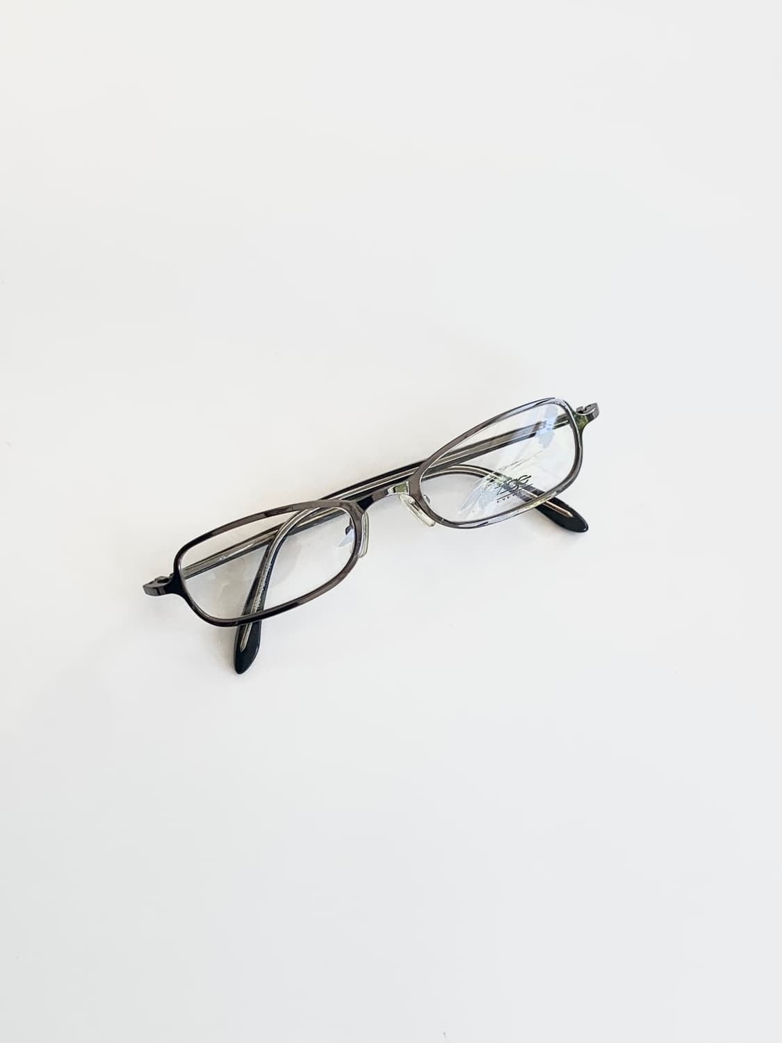 [픽키-576] 데일리 건메탈 오벌 안경테 온테 상품이미지2