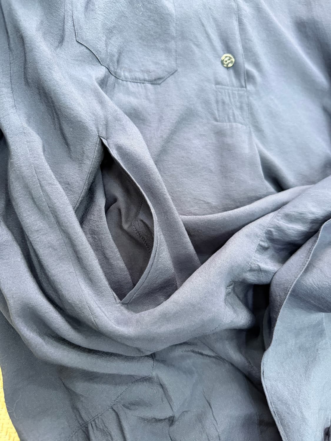 정품) 시스템 한섬 20ss 오버핏 셔츠형 원피스 82 상품이미지5