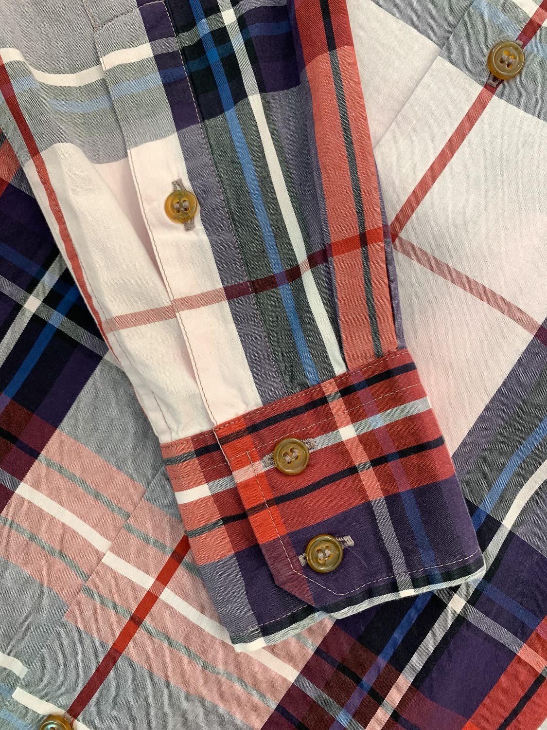 90-95 비비안 웨스트우드 orb 체크 셔츠 상품이미지8