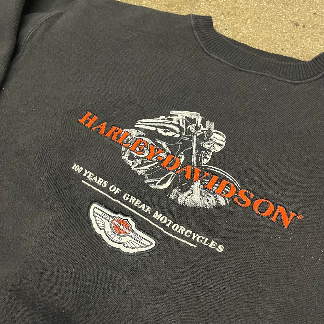 할리데이비슨 100주년 스웻셔츠 (100) 상품이미지4