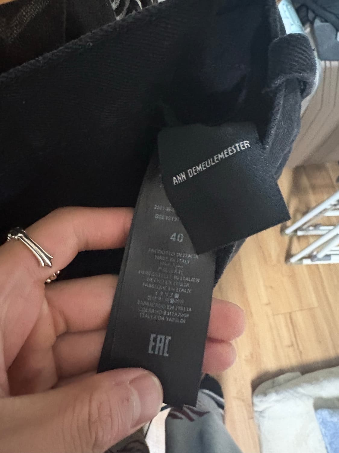 Ann demeulmeester Ronald 5 pocket denim 상품이미지3