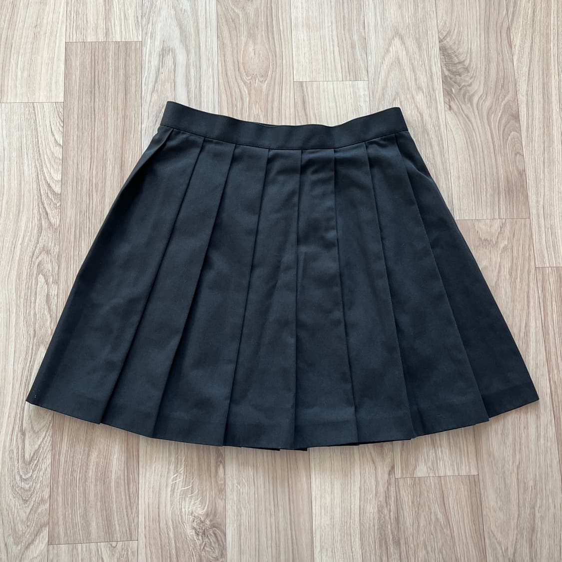 LOVER'S ROCK 블랙 플리츠 스커트 y2k 헤이세이 레트로 펑크 상품이미지2