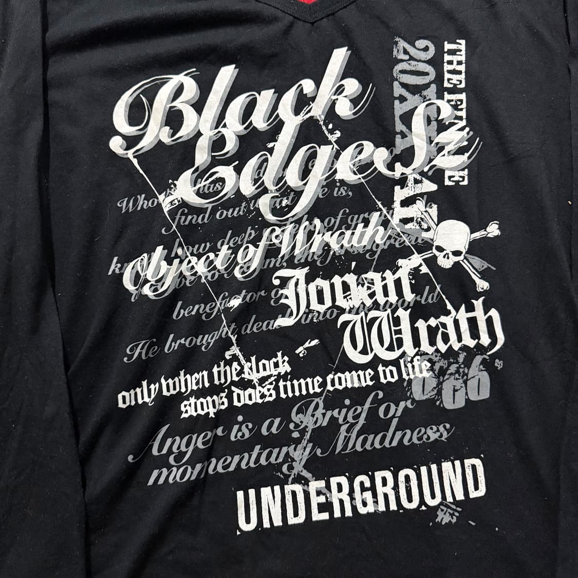 Y2k lettering long sleeve 상품이미지2