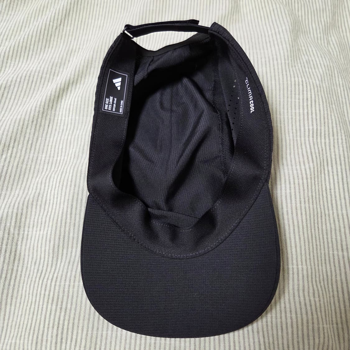 L 아디다스 러닝 아디제로 라이트웨이트 클라이마쿨 캡 블랙 / OSFL 상품이미지6