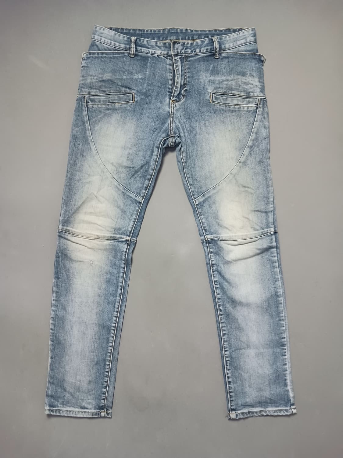 [34] 발망 연청 바이커진 청바지 상품이미지1