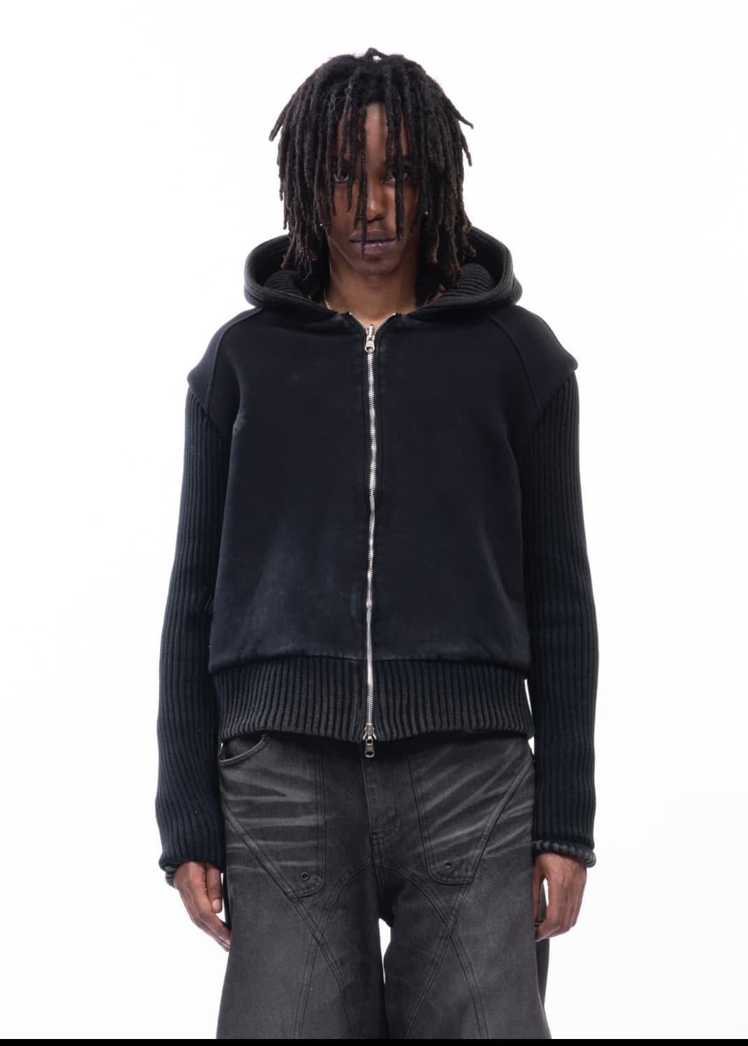 노페이스 스튜디오 더블 레이어드 집업 상품이미지2