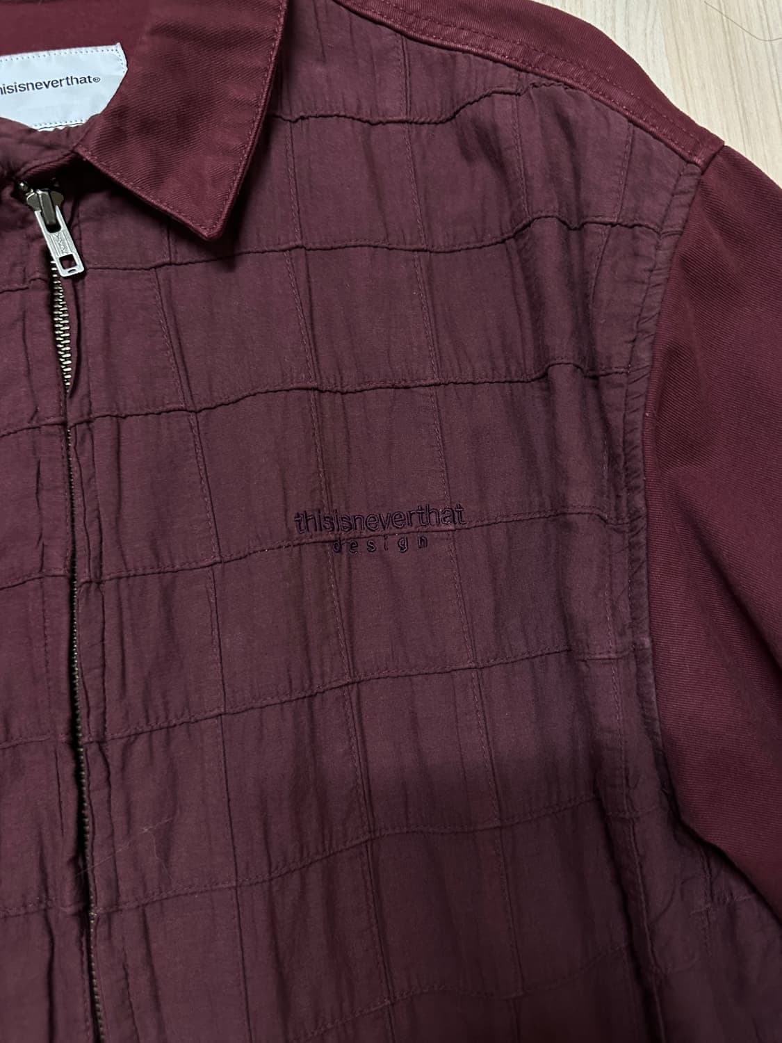 [S] 디스이즈네버댓 크레이지 워크 자켓 와인 버건디 상품이미지4