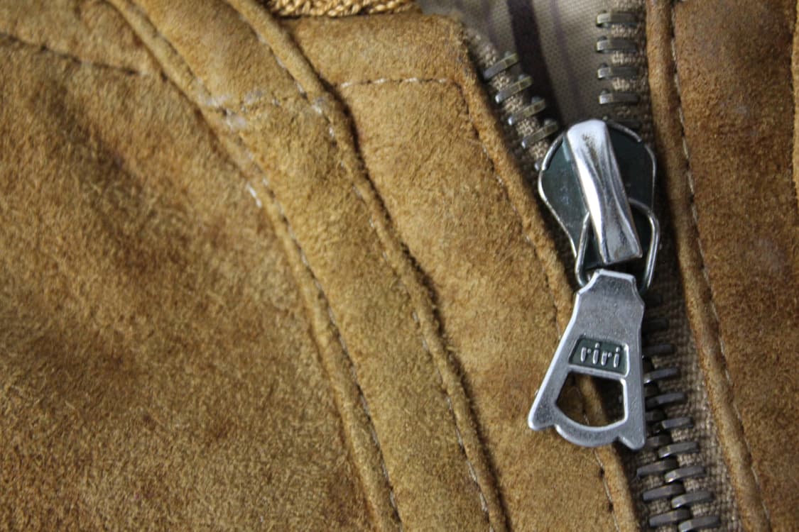 1990s USA FRATELLI GALLOTTI 카우레더 스웨이드 자켓 상품이미지3