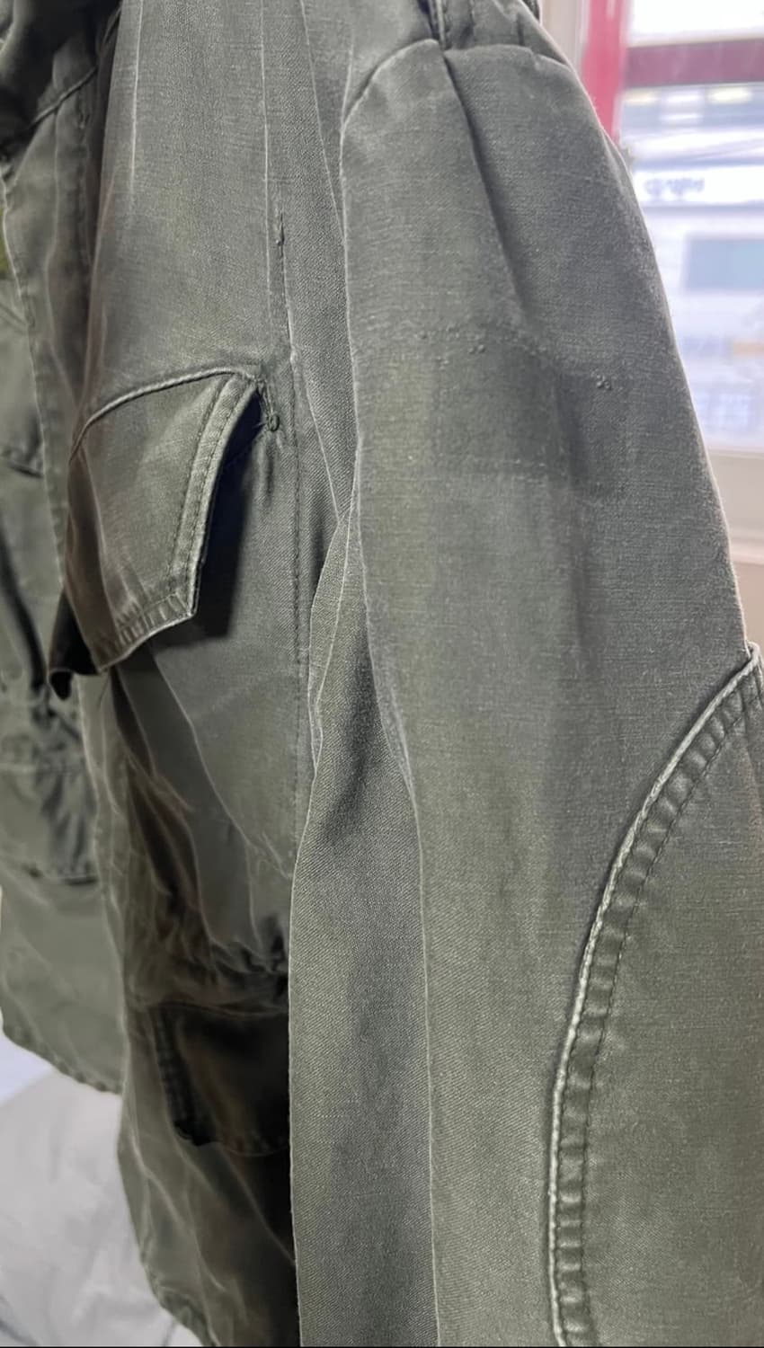 벨기에군 M88 SEYNTEX 1988 야전상의 (1A) 상품이미지7