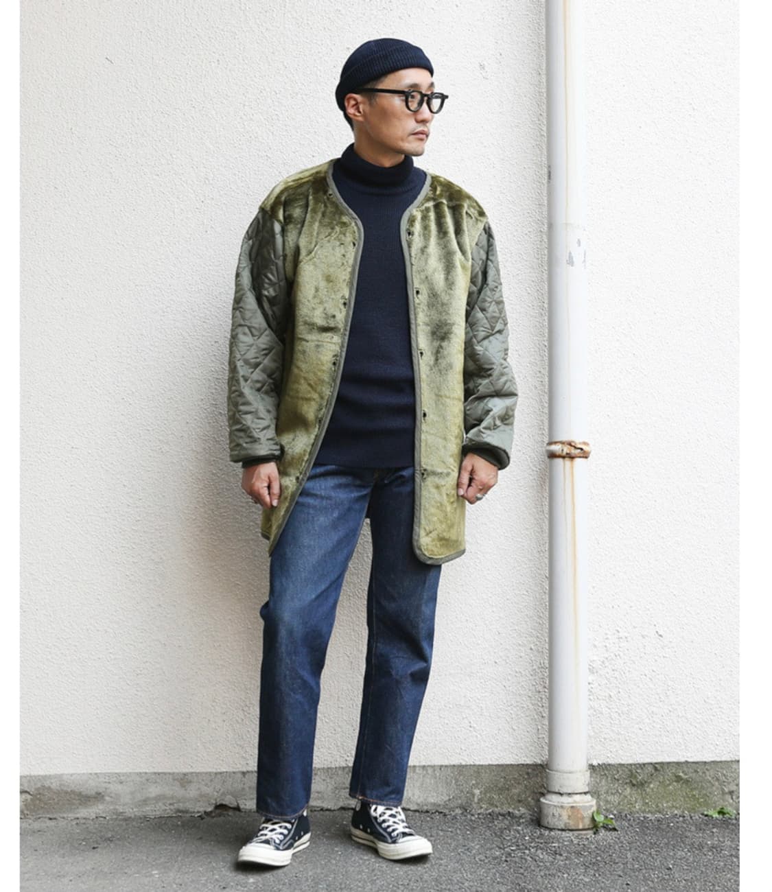 Houston Japan  m-51 hooded parka size m 상품이미지4